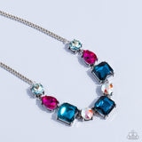 Elevated Edge - Multi ~ Paparazzi Necklace March 2023 Life of the Party - Glitzygals5dollarbling Paparazzi Boutique 