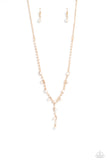 Upper Class - Gold ~ Paparazzi Necklace - Glitzygals5dollarbling Paparazzi Boutique 