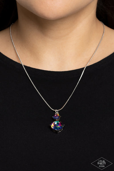 Top Dollar Diva - Multi ~ Paparazzi Necklace - Glitzygals5dollarbling Paparazzi Boutique 