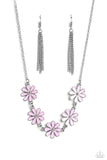 Flora Fantasy - Pink ~ Paparazzi Necklace - Glitzygals5dollarbling Paparazzi Boutique 