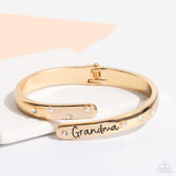 Gorgeous Grandma - Gold ~ Paparazzi Bracelet - Glitzygals5dollarbling Paparazzi Boutique 
