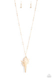 Sea CONCH - Gold ~ Paparazzi Necklace - Glitzygals5dollarbling Paparazzi Boutique 