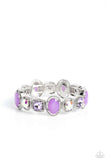 Fashion Fairy Tale - Purple ~ Paparazzi Bracelet - Glitzygals5dollarbling Paparazzi Boutique 