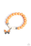 Bold Butterfly - Orange ~ Paparazzi Bracelet - Glitzygals5dollarbling Paparazzi Boutique 