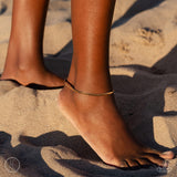 Tan Lines - Gold ~ Paparazzi Anklet - Glitzygals5dollarbling Paparazzi Boutique 