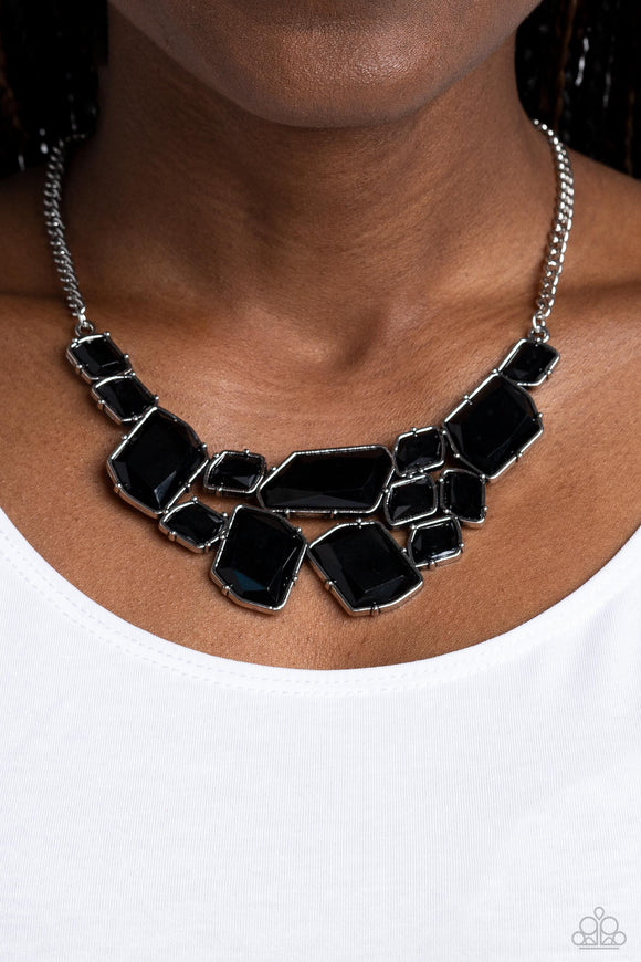 Energetic Embers - Black ~ Paparazzi Necklace - Glitzygals5dollarbling Paparazzi Boutique 