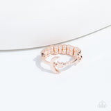 Astral Allure - Rose Gold ~ Paparazzi Ring - Glitzygals5dollarbling Paparazzi Boutique 