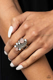 Off To FEATHER-land - Pink ~ Paparazzi Ring - Glitzygals5dollarbling Paparazzi Boutique 