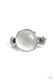 Upper Class Uniform - White ~ Paparazzi Ring - Glitzygals5dollarbling Paparazzi Boutique 
