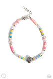 Carefree Coral - Multi ~ Paparazzi Anklet - Glitzygals5dollarbling Paparazzi Boutique 