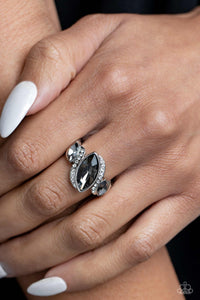 Tilted Triplets - Silver ~ Paparazzi Ring - Glitzygals5dollarbling Paparazzi Boutique 