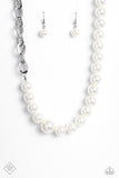 My PEARL - White ~ Paparazzi Necklace - Glitzygals5dollarbling Paparazzi Boutique 