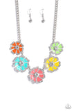 Playful Posies - Multi ~ Paparazzi Necklace July 2023 Life of the Party Exclusive - Glitzygals5dollarbling Paparazzi Boutique 