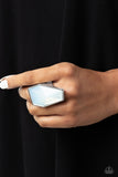 Geotic Glaze - White ~ Paparazzi Ring - Glitzygals5dollarbling Paparazzi Boutique 