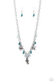 Seahorse Season - Blue ~ Paparazzi Necklace - Glitzygals5dollarbling Paparazzi Boutique 