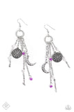 Esteemed Explorer - Purple ~ Paparazzi Earrings - Glitzygals5dollarbling Paparazzi Boutique 