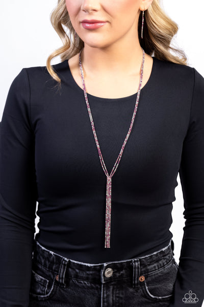 Jazz STRANDS - Pink ~ Paparazzi Necklace - Glitzygals5dollarbling Paparazzi Boutique 