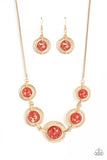 Sophisticated Showcase - Red ~ Paparazzi Necklace - Glitzygals5dollarbling Paparazzi Boutique 