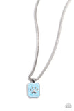 PAW to the Line - Blue ~ Paparazzi Necklace - Glitzygals5dollarbling Paparazzi Boutique 