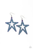 Rockstar Energy - Purple ~ Paparazzi Earrings - Glitzygals5dollarbling Paparazzi Boutique 