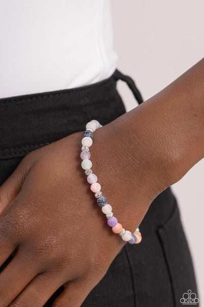 Ethereally Earthy - Multi ~ Paparazzi Bracelet - Glitzygals5dollarbling Paparazzi Boutique 
