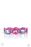 Transforming Taste - Pink ~ Paparazzi Bracelet July 2023 Fashion Fix - Glitzygals5dollarbling Paparazzi Boutique 