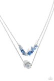 Chiseled Caliber - Blue ~ Paparazzi Necklace - Glitzygals5dollarbling Paparazzi Boutique 