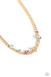 Storybook Succession - Gold ~ Paparazzi Necklace September 2023 Life of the Party - Glitzygals5dollarbling Paparazzi Boutique 