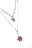 Childhood Charms - Pink ~ Paparazzi Necklace - Glitzygals5dollarbling Paparazzi Boutique 