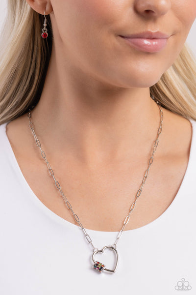 Affectionate Attitude - Multi ~ Paparazzi Necklace - Glitzygals5dollarbling Paparazzi Boutique 