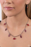 KISS the Mark - Red ~ Paparazzi Necklace - Glitzygals5dollarbling Paparazzi Boutique 