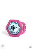 Changing Class - Pink ~ Paparazzi Ring July 2023 Fashion Fix - Glitzygals5dollarbling Paparazzi Boutique 