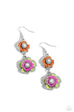 Intricate Impression - Multi ~ Paparazzi Earrings - Glitzygals5dollarbling Paparazzi Boutique 