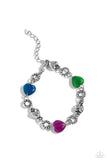 I Can Feel Your Heartbeat - Multi ~ Paparazzi Bracelet - Glitzygals5dollarbling Paparazzi Boutique 