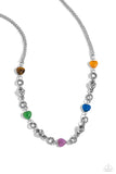 My HEARTBEAT Will Go On - Multi ~ Paparazzi Necklace - Glitzygals5dollarbling Paparazzi Boutique 