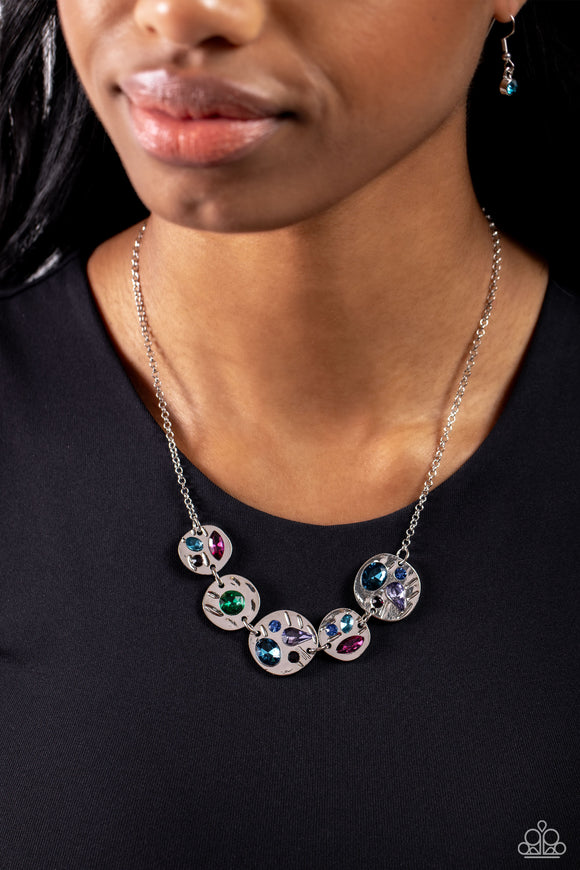 Handcrafted Honor - Multi ~ Paparazzi Necklace - Glitzygals5dollarbling Paparazzi Boutique 