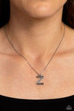 Leave Your Initials - Silver - Complete Set ~ Paparazzi Necklaces A-Z - Glitzygals5dollarbling Paparazzi Boutique 