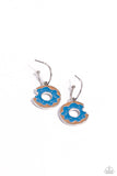 Donut Delivery - Blue ~ Paparazzi Earrings - Glitzygals5dollarbling Paparazzi Boutique 