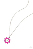 Petals of Inspiration - Pink ~ Paparazzi Necklace - Glitzygals5dollarbling Paparazzi Boutique 