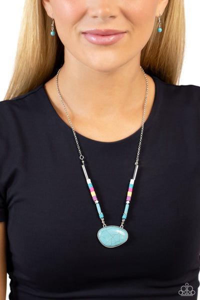 Seize the Sahara - Multi ~ Paparazzi Necklace - Glitzygals5dollarbling Paparazzi Boutique 