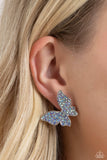 High Life - Blue ~ Paparazzi Earrings - Glitzygals5dollarbling Paparazzi Boutique 