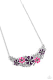 Blooming Practice - Purple ~ Paparazzi Necklace - Glitzygals5dollarbling Paparazzi Boutique 