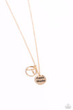 Expect Miracles - Gold ~ Paparazzi Necklace - Glitzygals5dollarbling Paparazzi Boutique 
