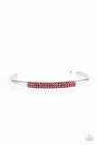 Paparazzi CACHE Only Red Bracelet - Glitzygals5dollarbling Paparazzi Boutique 