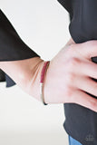 Paparazzi CACHE Only Red Bracelet - Glitzygals5dollarbling Paparazzi Boutique 