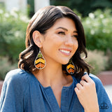 Nice Threads - Multi ~ Paparazzi Earrings - Glitzygals5dollarbling Paparazzi Boutique 