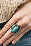 Rustler Road - blue - Paparazzi ring - Glitzygals5dollarbling Paparazzi Boutique 