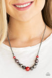 Paparazzi The Big-Leaguer - Multi - Necklace & Earrings - Glitzygals5dollarbling Paparazzi Boutique 