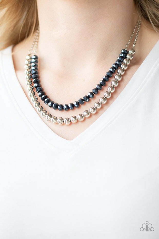 Paparazzi Color of the Day Blue Necklace - Glitzygals5dollarbling Paparazzi Boutique 
