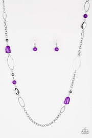 Paparazzi Popular Demand Purple Necklace - Glitzygals5dollarbling Paparazzi Boutique 